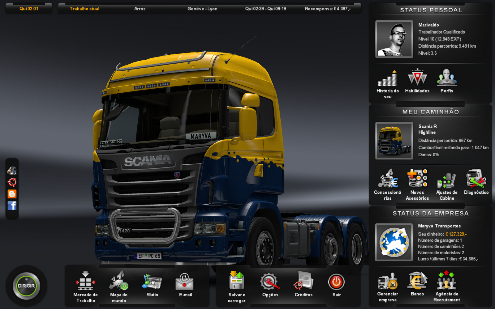 euro truck simulator 2 online